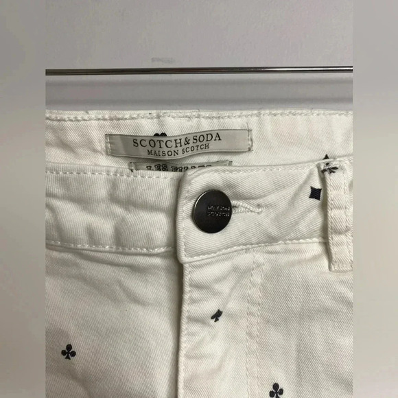 Scotch & Soda - White shorts - US29 - Picture 3 of 10